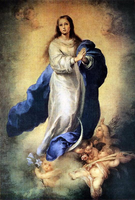 MURILLO, Bartolome Esteban Immaculate Conception sg oil painting image